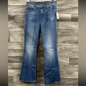 MOTHER Blue Flare & Wide Leg Jeans